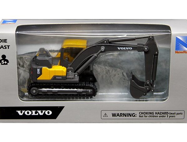 New Ray – Volvo Construction Excavator EC140E 5″ Yellow