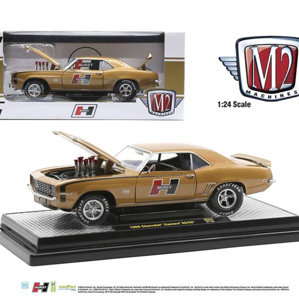 M2 Machines 1:24 1969 Chevrolet Camaro SS/RS 396 HURST – Auto-Thentics