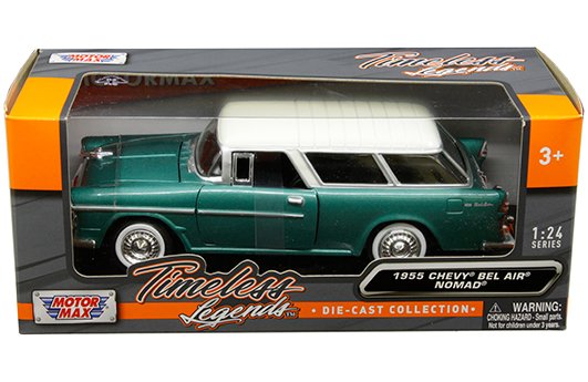 Motormax 1:24 1955 Chevrolet Nomad – Timeless Legends
