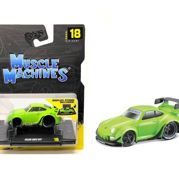 Muscle Machines 1:64 RWB 911 993 Green