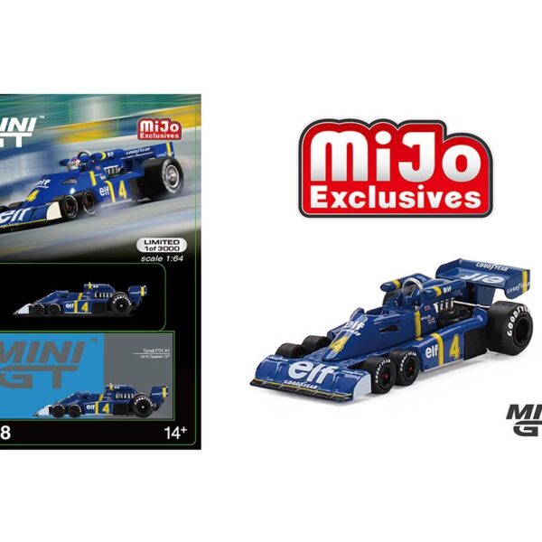 Mini GT 1:64 Grand Prix 1976 Tyrrell P34 #4 Spanish GP