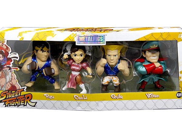 Jada 4″ Metals – Street Fighter Set Of 4 – 2017 Anime Expo Exclusive