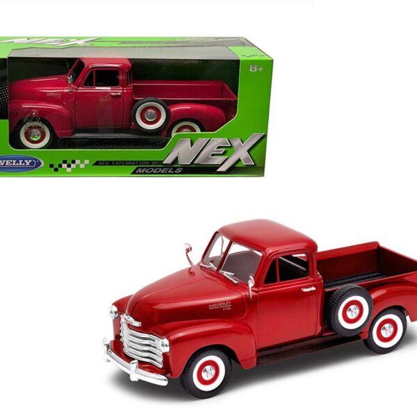 Welly 1:24 1953 Chevrolet 3100 Pickup Pro-stock Rim (Red) – Mijo Exclusives