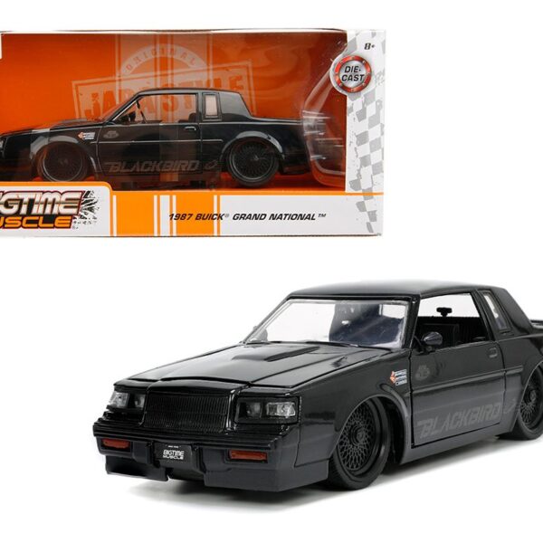 Jada 1:24 1987 Buick Grand National (Black) – Big Time Custom