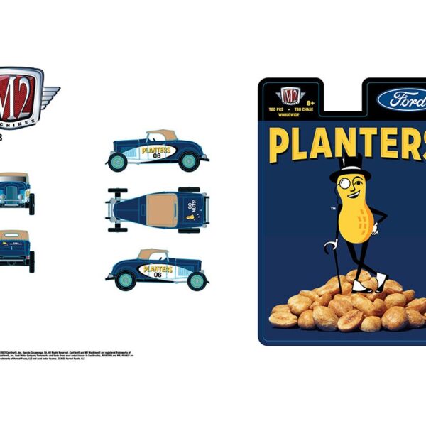 (Preorder) M2 Machines 1:64 1932 Ford Roadster Planters Peanut – Hobby Exclusive