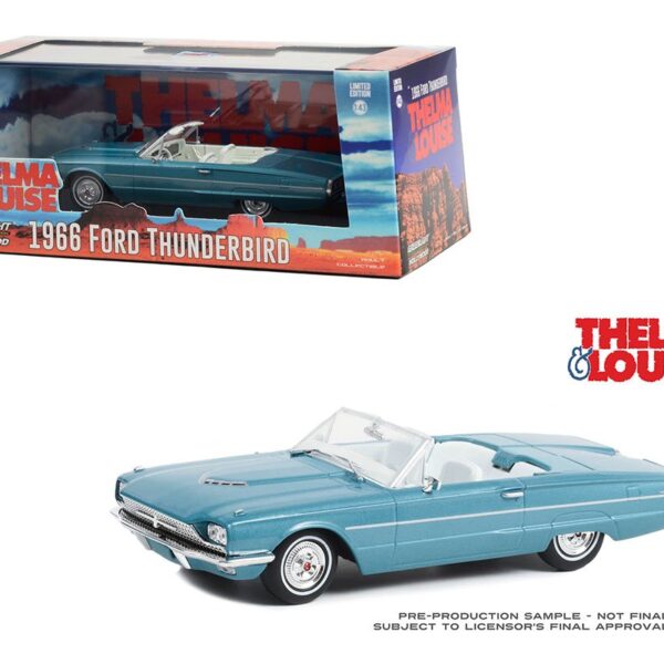 Greenlight 1:43 Thelma and Louise (1991) – 1966 Ford Thunderbird Convertible – Hollywood