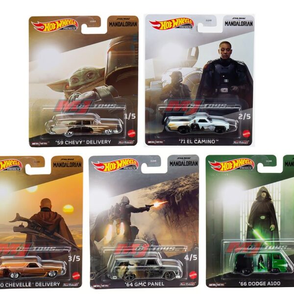 Hot Wheels 1:64 Pop Culture 2023 T Case Star Wars Mandalorian Mattel Brands Assortment