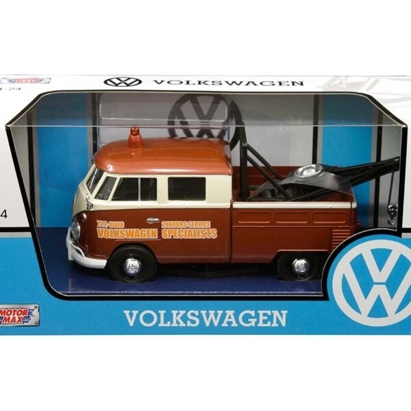 Motormax 1:24 1962 Volkswagen T1 Type 2 Tow Truck