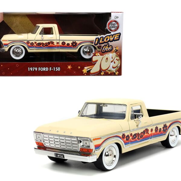Jada 1:24 1979 Ford F-150 Pick Up Truck Limited Edition – I Love The 70’s