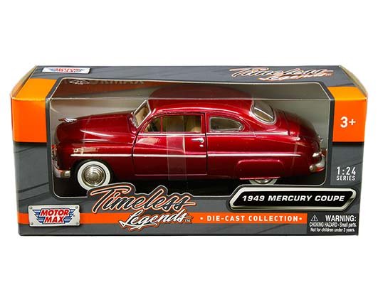 Motormax 1:24 1949 Mercury Coupe â€“ Timeless Legends