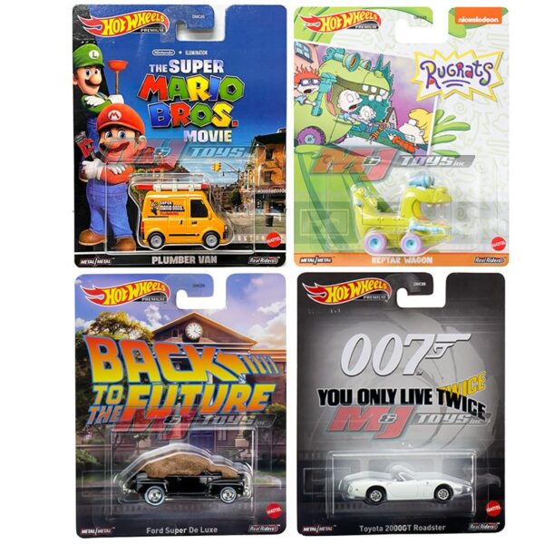 Hot Wheels 1:64 Retro Entertainment P Case 2023 Assortment