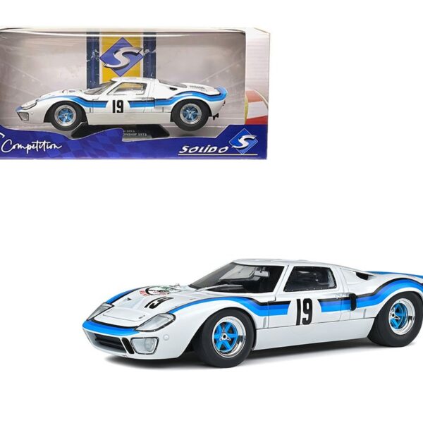 Solido 1:18 Ford GT40 MK1 Angola Championship 1973 #19 E. Marta