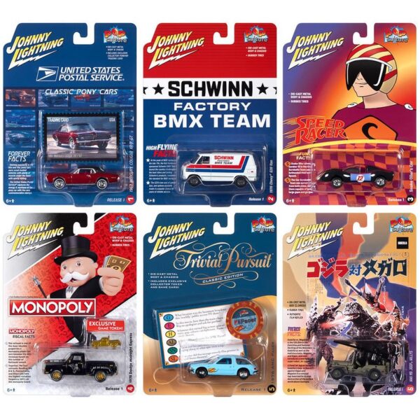 Johnny Lightning 1:64 Pop Culture 2023 Release 1 Assortment