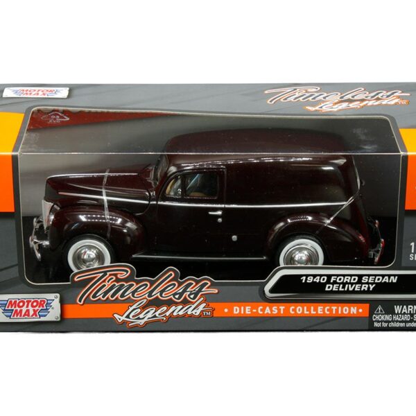 Motormax 1:24 1940 Ford Sedan Delivery – Timeless Legends