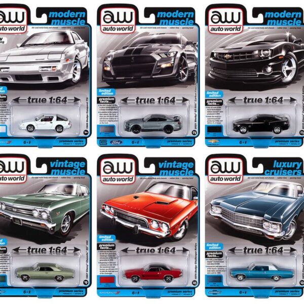 Auto World 1:64 Premium 2022 Release 4B – Assortment