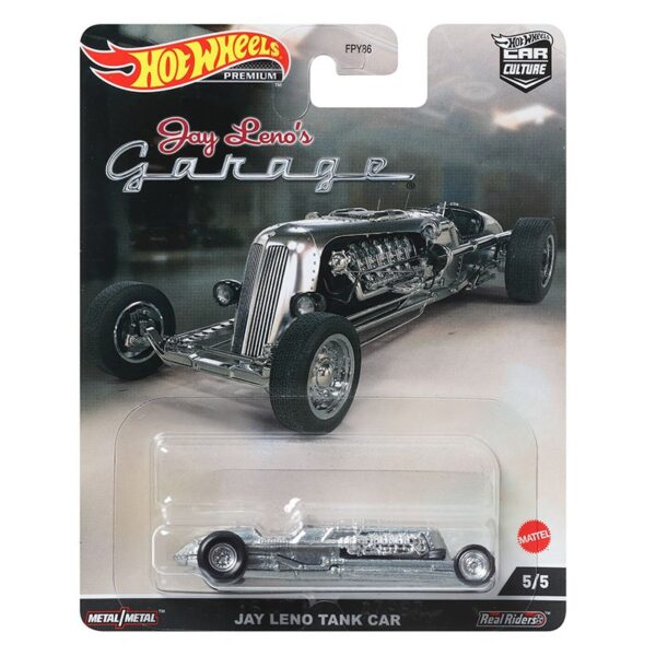 Hot Wheels 1:64 Car Culture 2022 N Case – Jay Leno’s Garage – Tank Car – Silver – Solid Pack