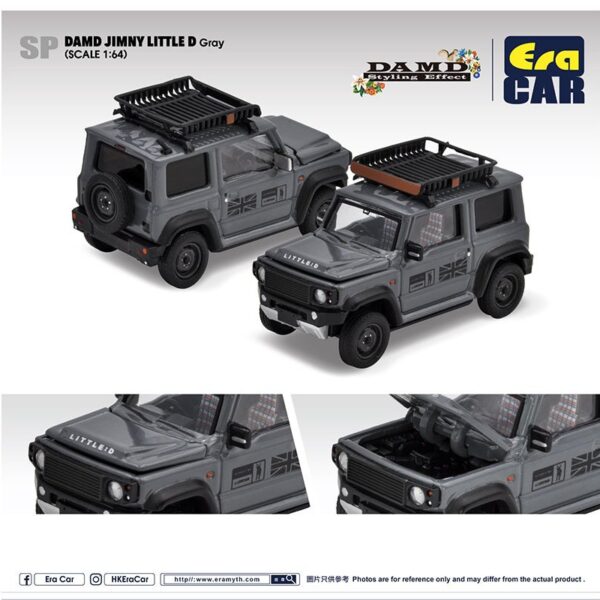 ERA Car 1:64 DAMD Jimmy Little D – Grey New 2023