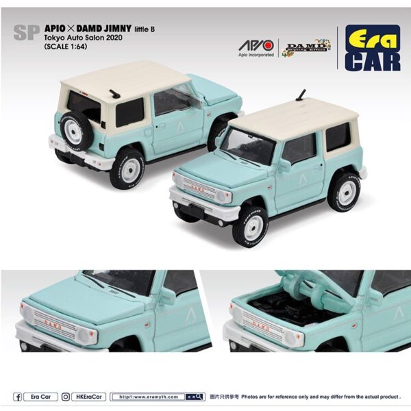 ERA Car 1:64 APIO x DAMD Jimny The Root Tokyo Auto Salon 2020 – Green New 2023