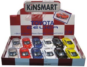Kinsmart 1:34 Toyota Celica 4.9″