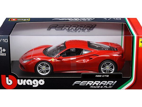 Bburago 1:18 Ferrari 488 GTB – Ferrari Race & Play
