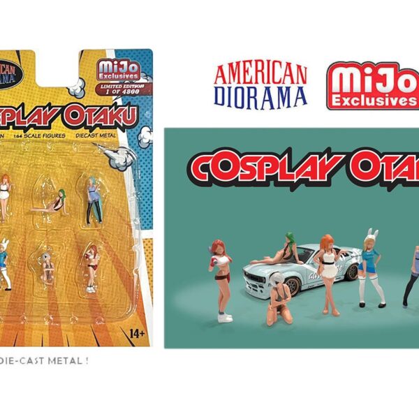American Diorama 1:64 Figures Cosplay Otaku – MiJo Exclusives Limited Edition