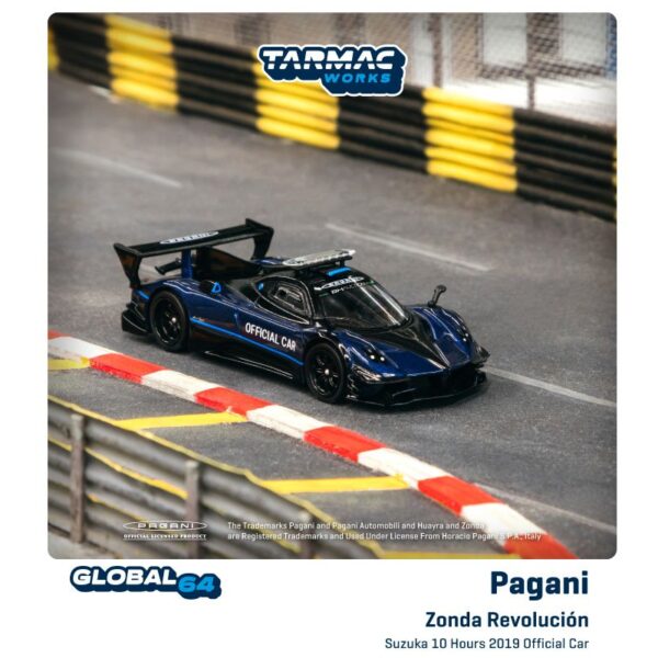 Tarmac Works 1:64 Pagani Zonda RevoluciÃ³n Suzuka 10 Hours 2019 Official Car- Global 64