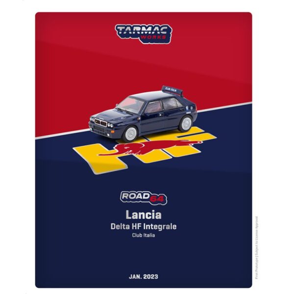 Tarmac Works 1:64 Lancia Delta HF Integrale Club Italia – Road64