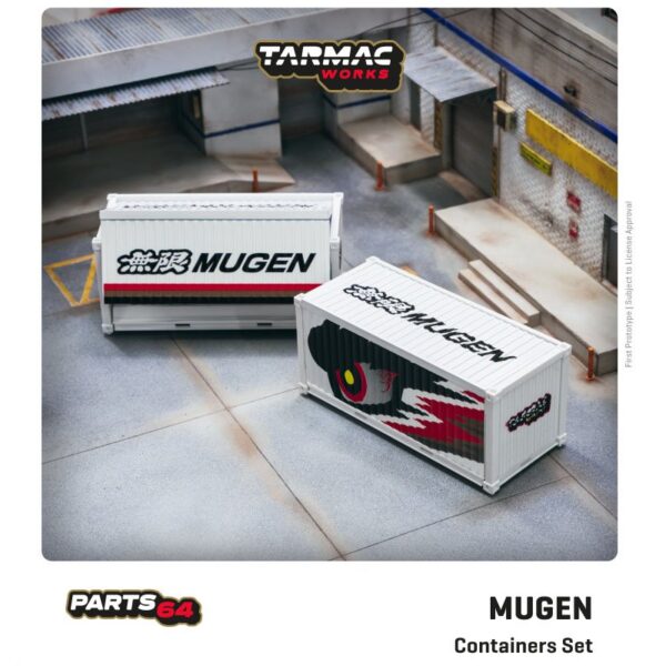 Tarmac Works 1:64 Mugen Containers 2-Pack – Parts64
