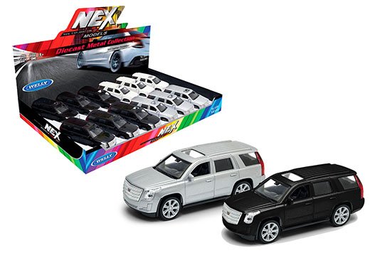 Welly 4.75â€³ 2017 Cadillac Escalade