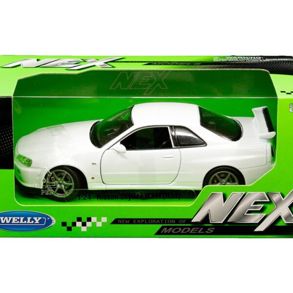 Welly 1:24 Nissan Skyline GT-R R34 (White)