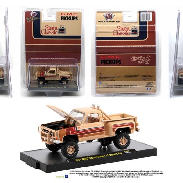 M2 Machines 1:64 1976 GMC Sierra Classic 15 Desert Fox – Hobby Exclusive