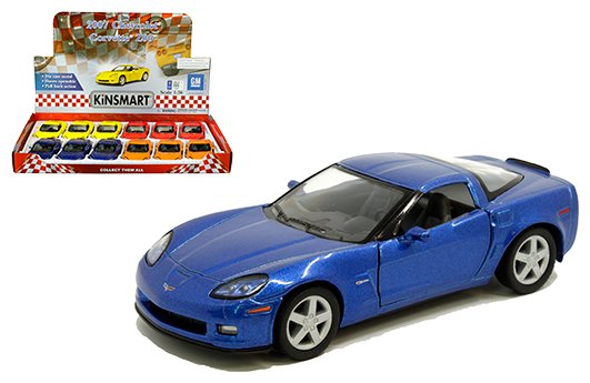 Kinsmart 1:36 2007 Chevrolet Corvette Z06 4.8″