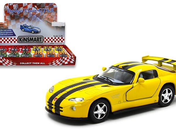 Kinsmart 1:36 Dodge Viper GTS-R Racing Version S 4.7″