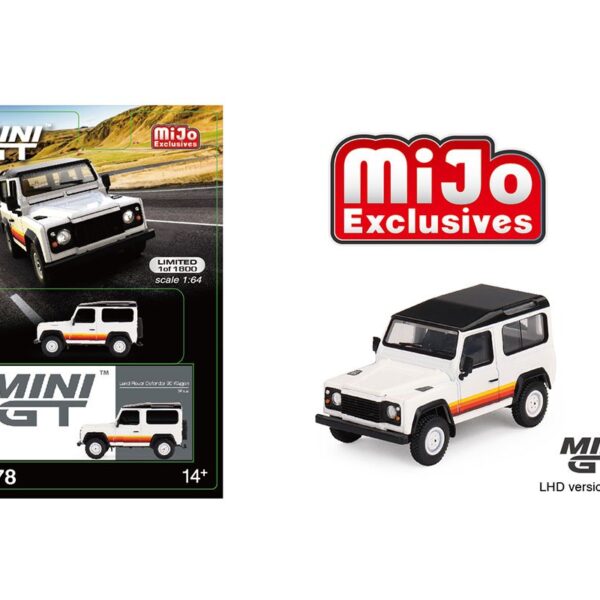 Mini GT 1:64 Mijo Exclusives Land Rover Defender 90 Wagon