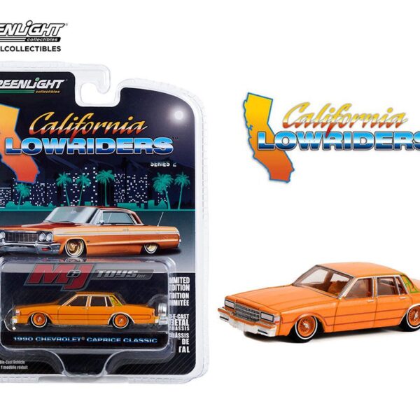 Greenlight 1:64 California Lowriders Series 2 – 1990 Chevrolet Caprice With Continental Kit