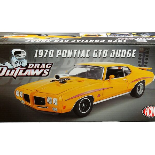 ACME 1:18 1970 Pontiac GTO Judge – Drag Outlaws – Limited 1 of 864