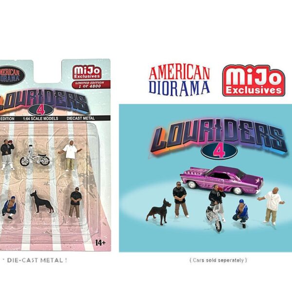American Diorama 1:64 Figures Lowriders 4 – MiJo Exclusives