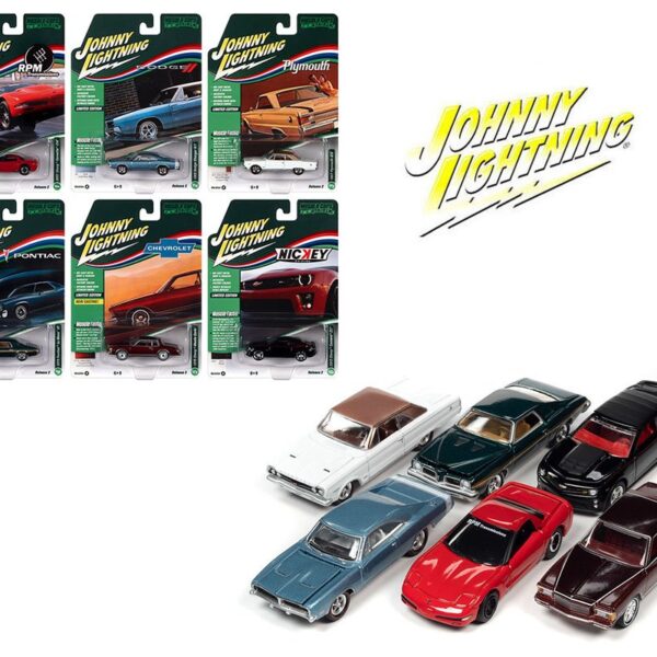 Johnny Lightning 1:64 Muscle Cars USA 2022 Release 2A Assortment