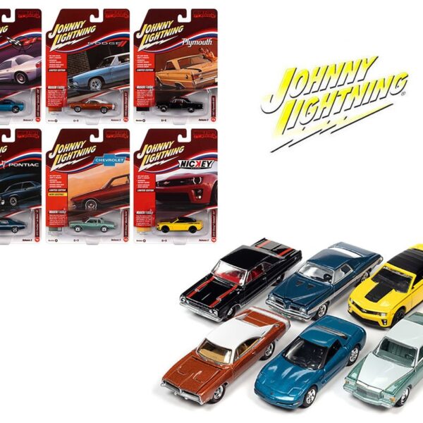 Johnny Lightning 1:64 Muscle Cars USA 2022 Release 2B Assortment