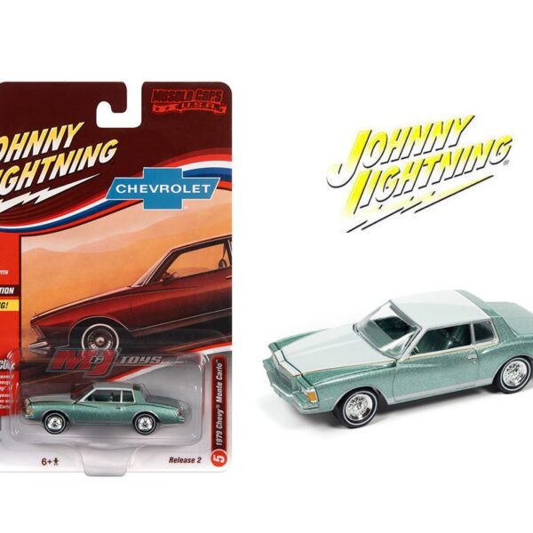 Johnny Lightning 1:64 1979 Chevrolet Monte Carlo Version B – Muscle Cars USA 2022 – Solid Pack