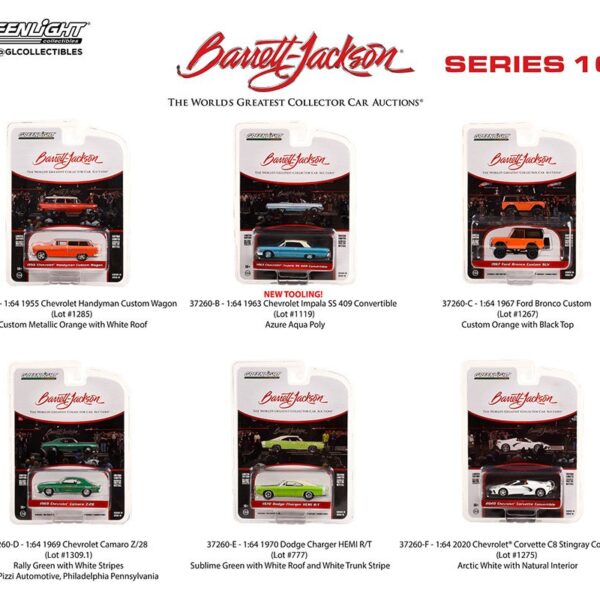 Greenlight 1:64 Barrett-Jackson Series 10 Assortment