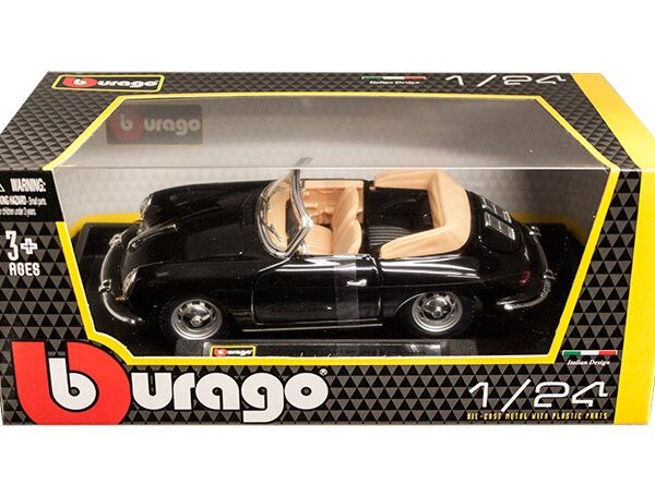 Bburago 1:24 1961 Porsche 356B Convertible – Plus