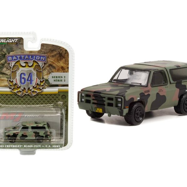 Greenlight 1:64 1985 Chevrolet M1009 CUCV – Battalion 64 Series 2