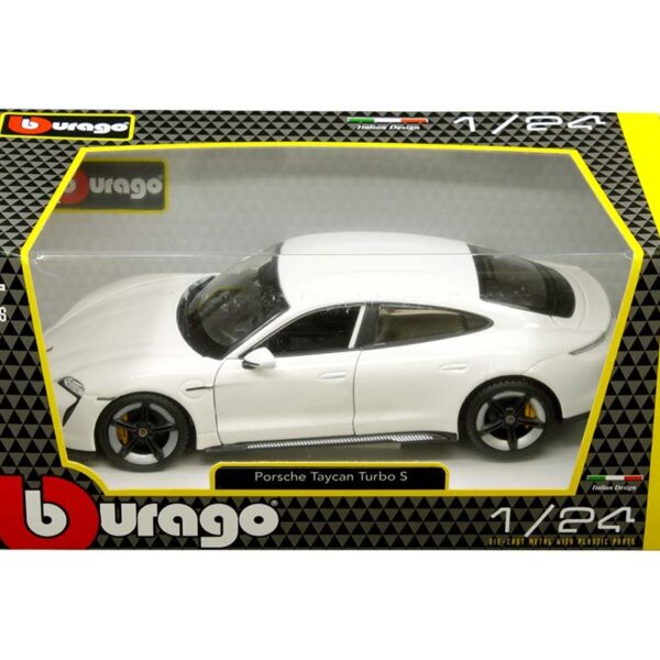 Bburago 1:24 Porsche Taycan Turbo S – Plus