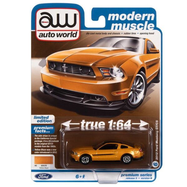 Auto World 1:64 Premium 2022 Release 3B – 2015 Ford Mustang CT/CS