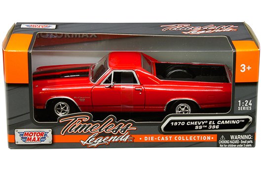Motor Max 1:24 1970 Chevrolet El Camino SS 396 â€“ Timeless Legends