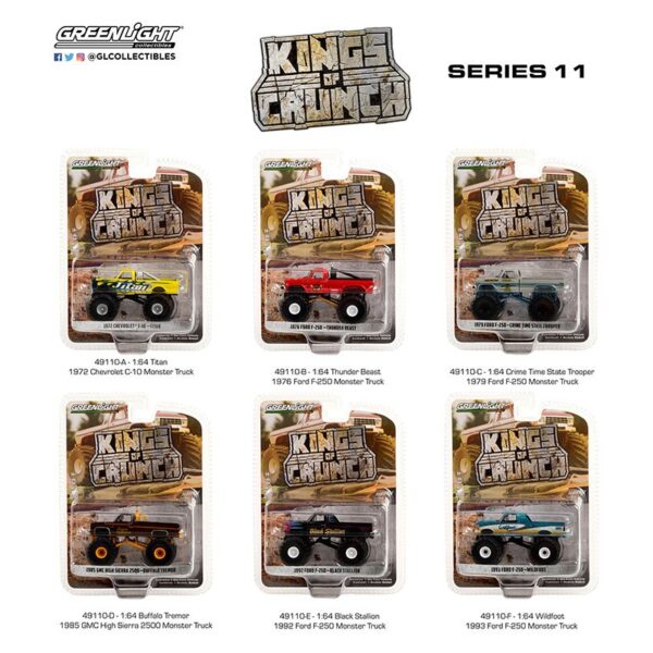 Greenlight 1:64 Kings of Crunch Series 11 Assortment