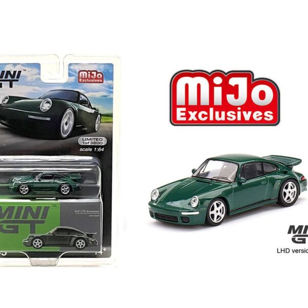 Mini GT 1:64 RUF CTR Anniversary Irish Green – Mijo Exclusives