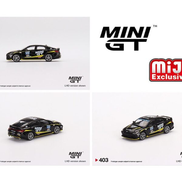 Mini GT 1:64 Hyundai Elantra N #499 Caround Racing Hyundai N-Festival – Mijo Exclusive USA