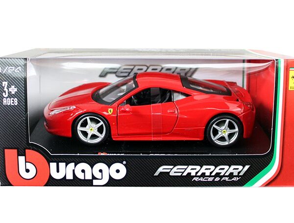 Bburago 1:24 Ferrari 458 Italia –  Ferrari Race & Play